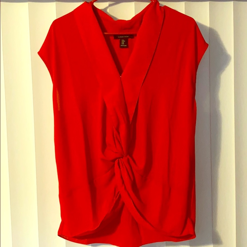 Hot Red Blouse